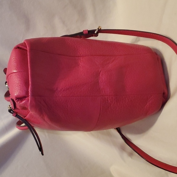 Coach Pink Madison Leather Small Georgie Satchel 30081 - Picture 7 of 13